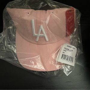 pink LA American Needle hat
